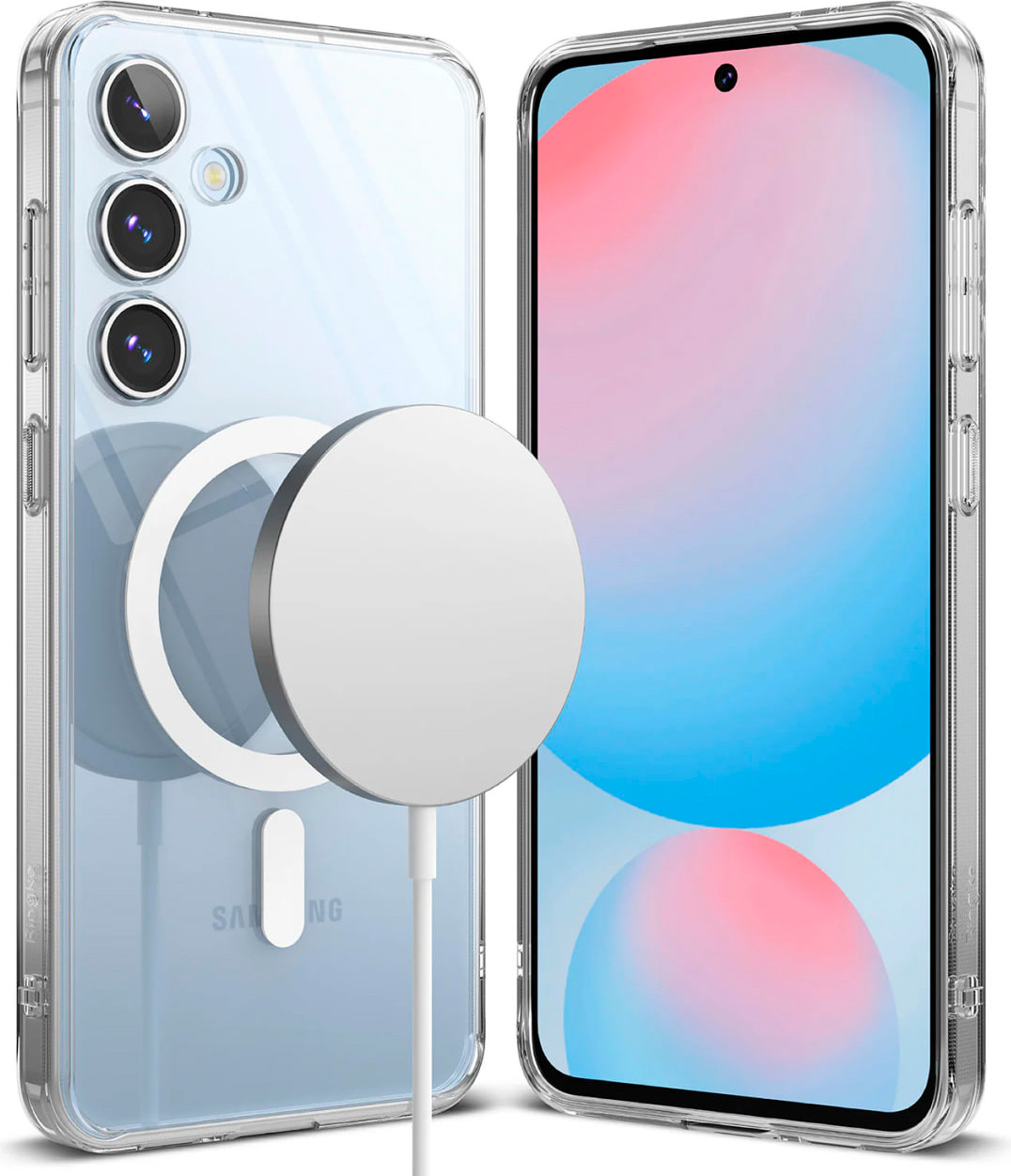 Чехол-накладка Ringke Fusion Magnetic Для Galaxy S24 FE (Clear)