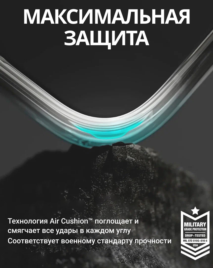 Чехол-накладка Ringke Fusion Magnetic Для Galaxy S25 (Clear) — фото 6