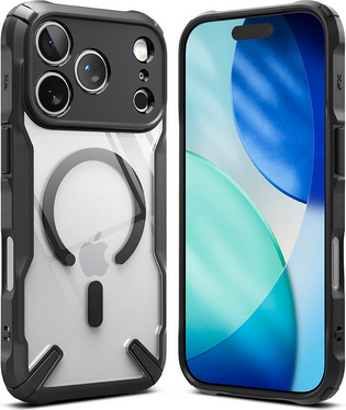 Чехол-накладка Ringke Fusion X Magnetic Для Iphone 17 Pro Max (черный)