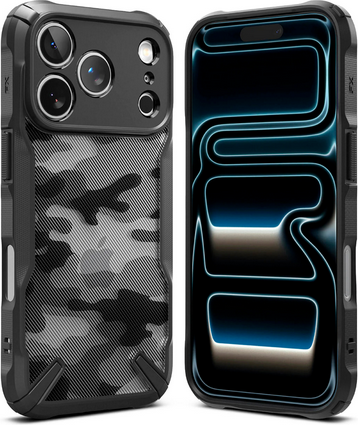 Чехол-накладка Ringke Fusion X Для Iphone 17 Pro (Camo Black)