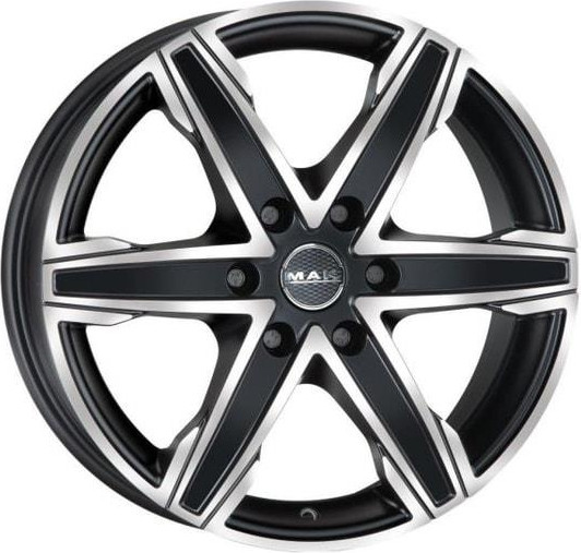 Литой диск MAK King 6 16x6.5" 6x139.7мм DIA 112мм ET 10мм Ice Black