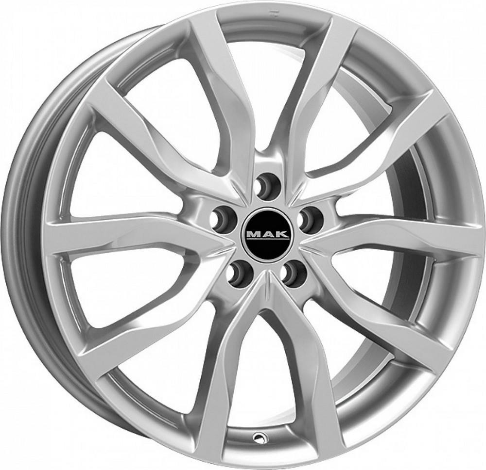 Литой диск MAK Koln 19x8" 5x112мм DIA 66.5мм ET 28мм Silver