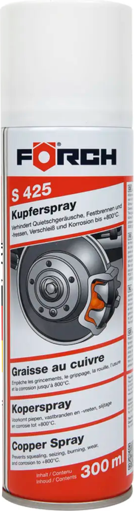 Смазка техническая Forch Медная S425 / 65105000 (300мл)