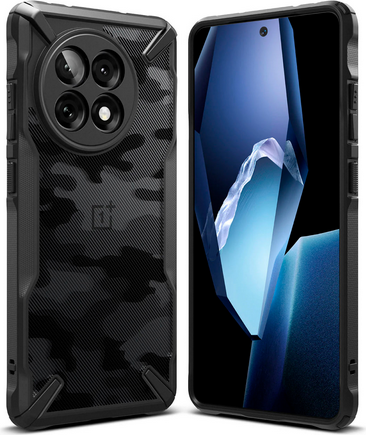 Чехол-накладка Ringke Fusion X Для Oneplus 13R (Camo Black)