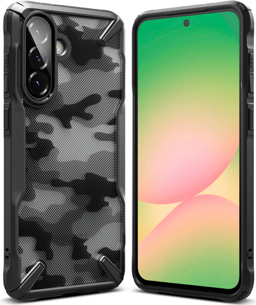 Чехол-накладка Ringke Fusion X Для Galaxy A36/A56 5G (Camo Black)