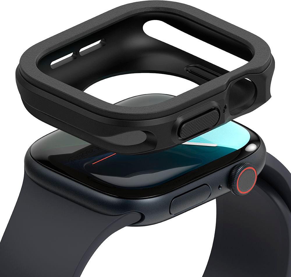 Защитный чехол для умных часов Ringke Air Sports для Apple Watch 11/10 42мм (черный)
