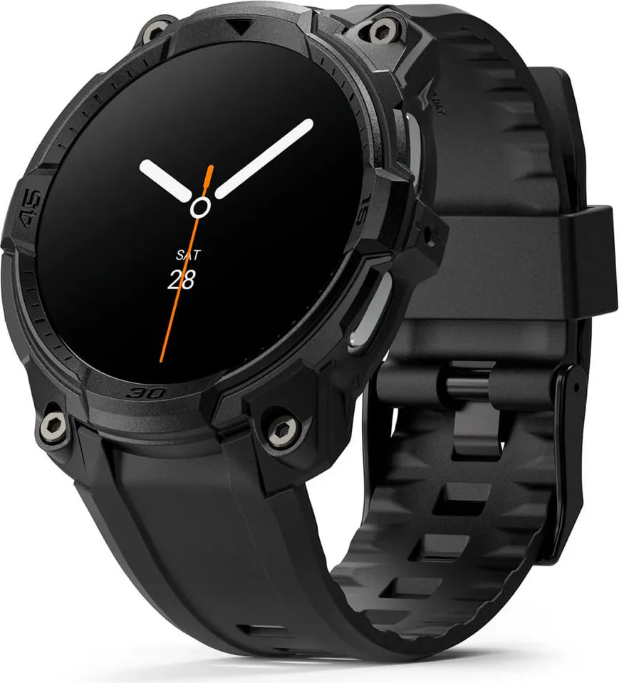 Ремешок для умных часов Ringke Rugged Gear для Galaxy Watch 8 44мм (All Black)