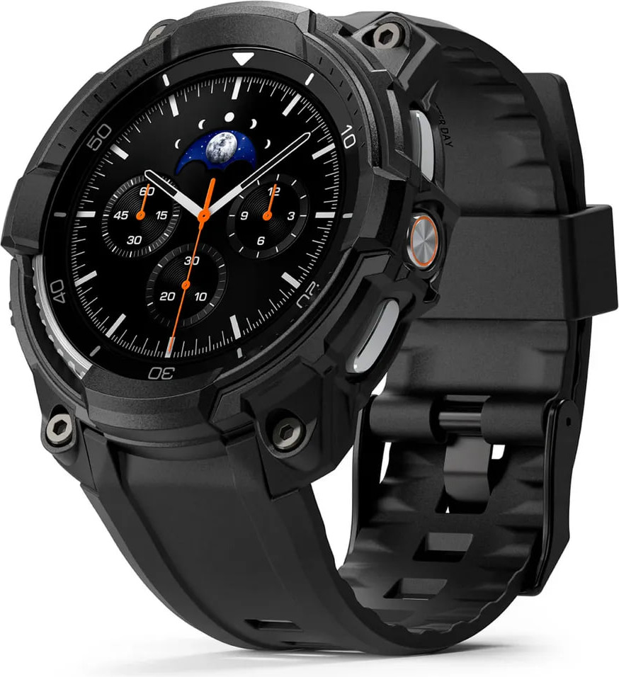 Ремешок для умных часов Ringke Rugged Gear для Galaxy Watch 8 Classic 46мм (All Black)