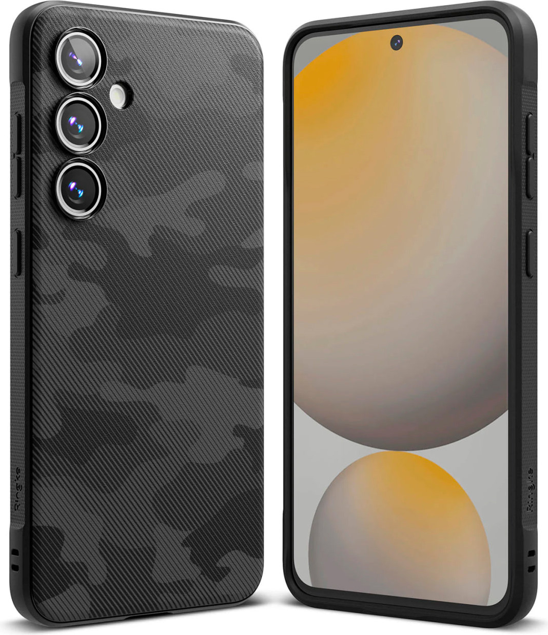 Чехол-накладка Ringke Onyx Для Galaxy S24 FE (Camo Black)