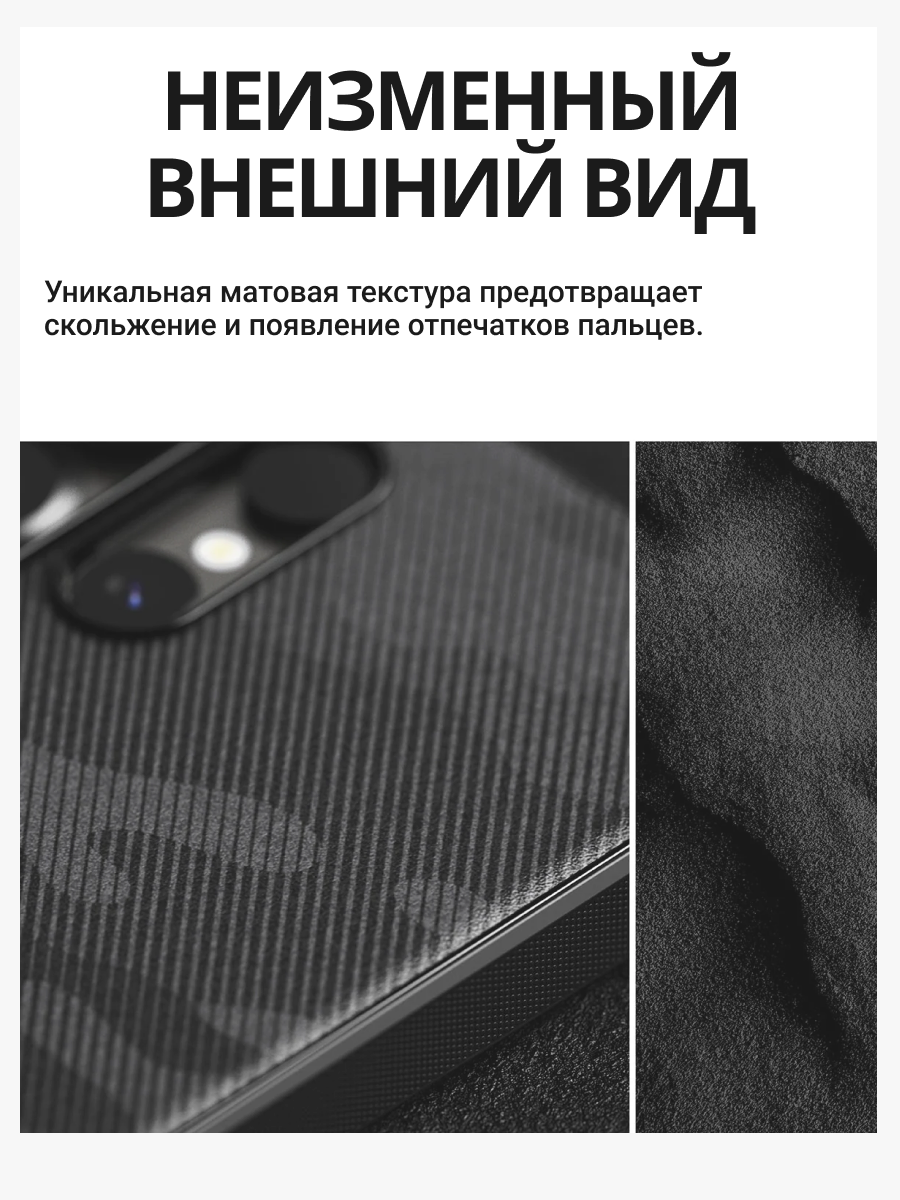 Чехол-накладка Ringke Onyx Для Galaxy S25 Ultra (Camo Black) — фото 3