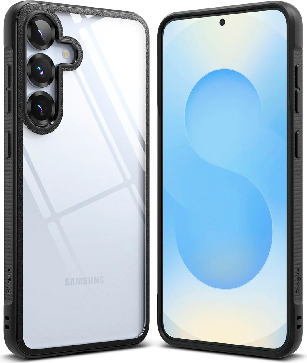 Чехол-накладка Ringke Fusion Bold Для Galaxy S25 Plus (черный)