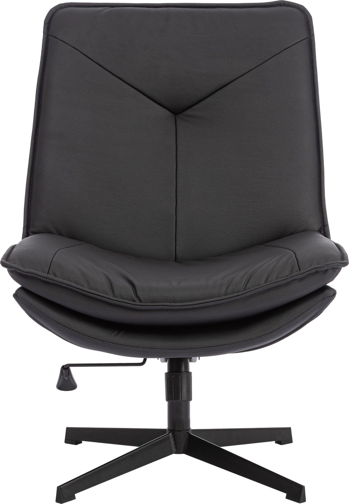 Кресло мягкое Tetchair Cosmo (экокожа Sharp черный) — фото 6