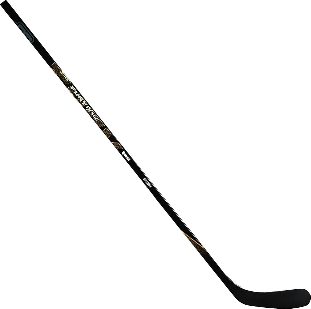 Клюшка хоккейная Big Boy Fury FX 600 50 JR Grip Stick F92 / FX6S50M1F92-LFT (левый, черный)