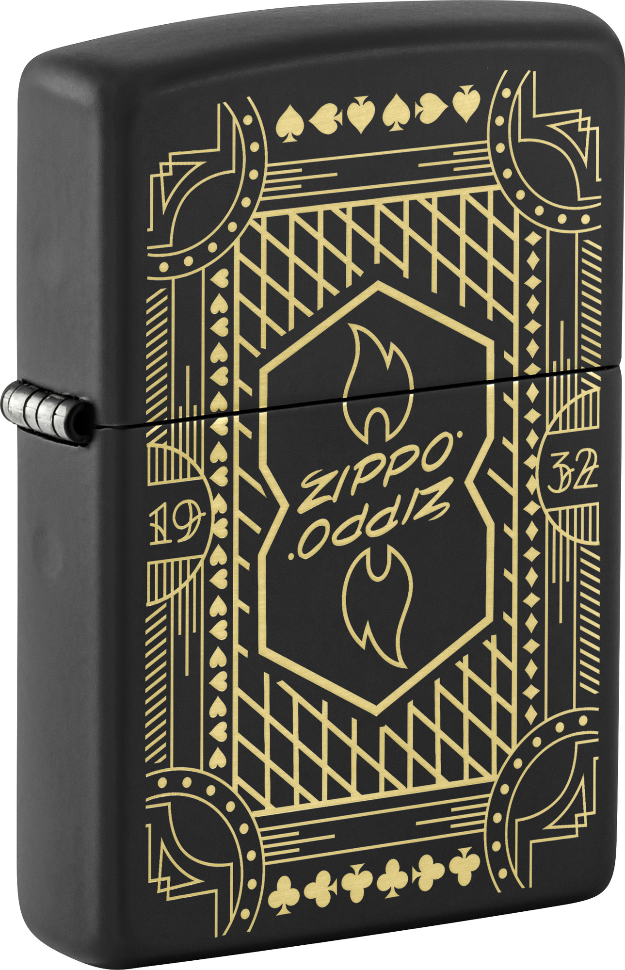 Зажигалка Zippo Lines Design / 46483 (черный)