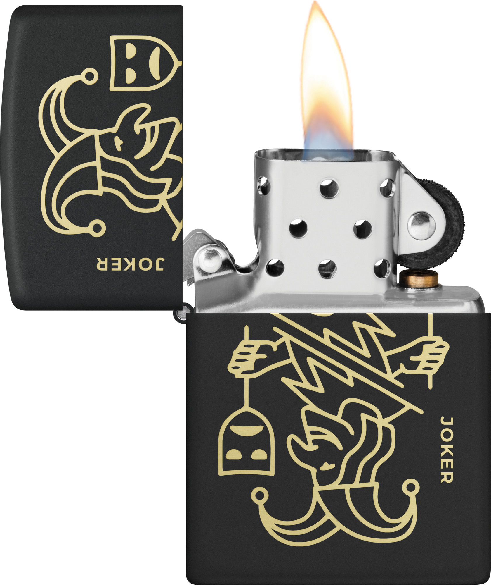 Зажигалка Zippo Masked Joker Design / 46290 — фото 4