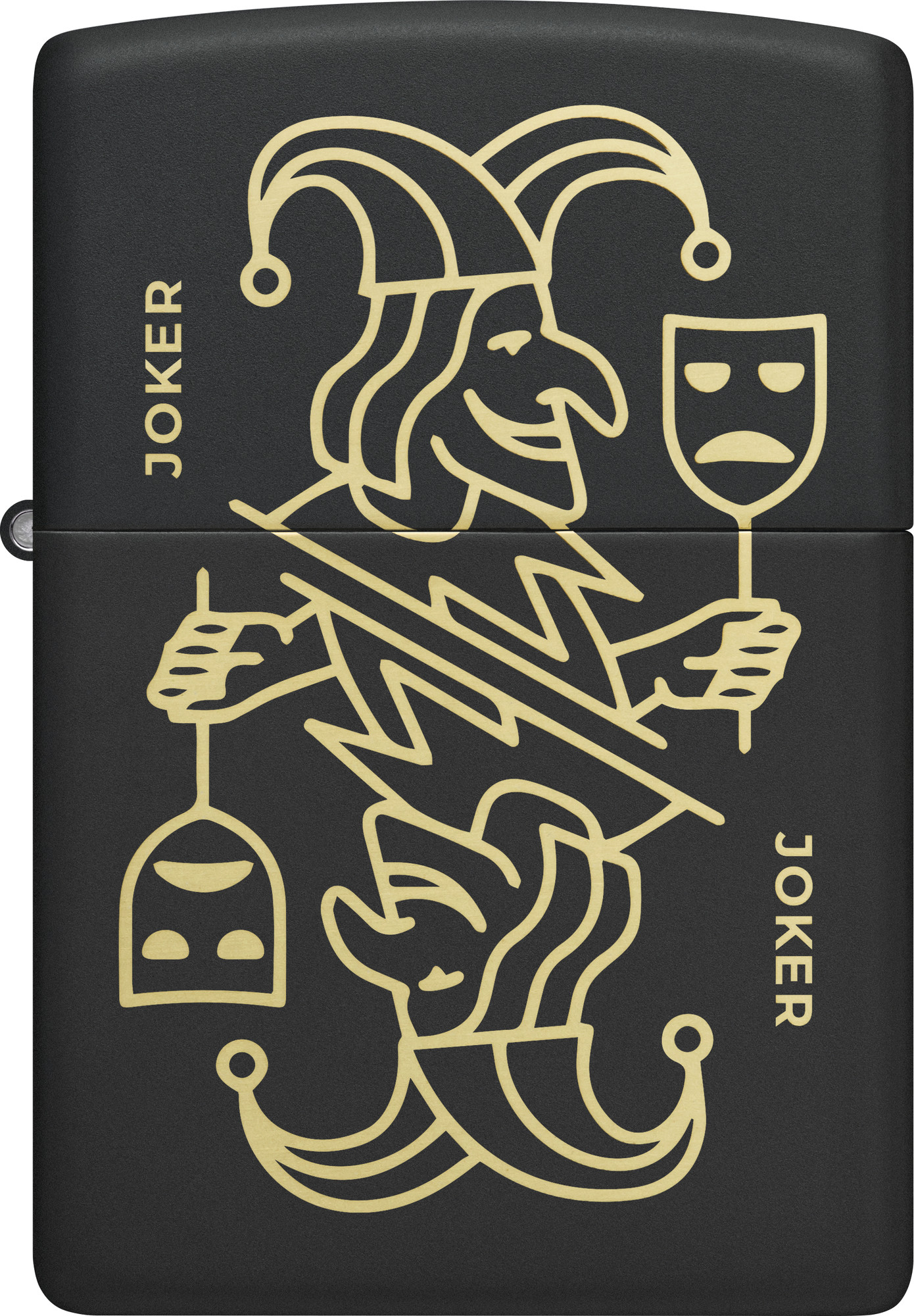 Зажигалка Zippo Masked Joker Design / 46290 — фото 2