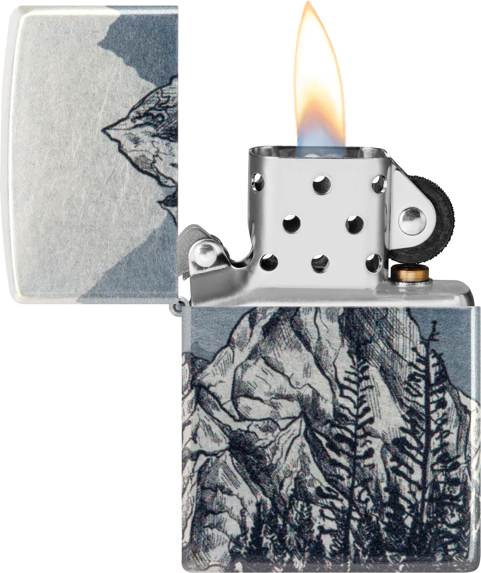 Зажигалка Zippo Mountain Sketch / 46280 — фото 5