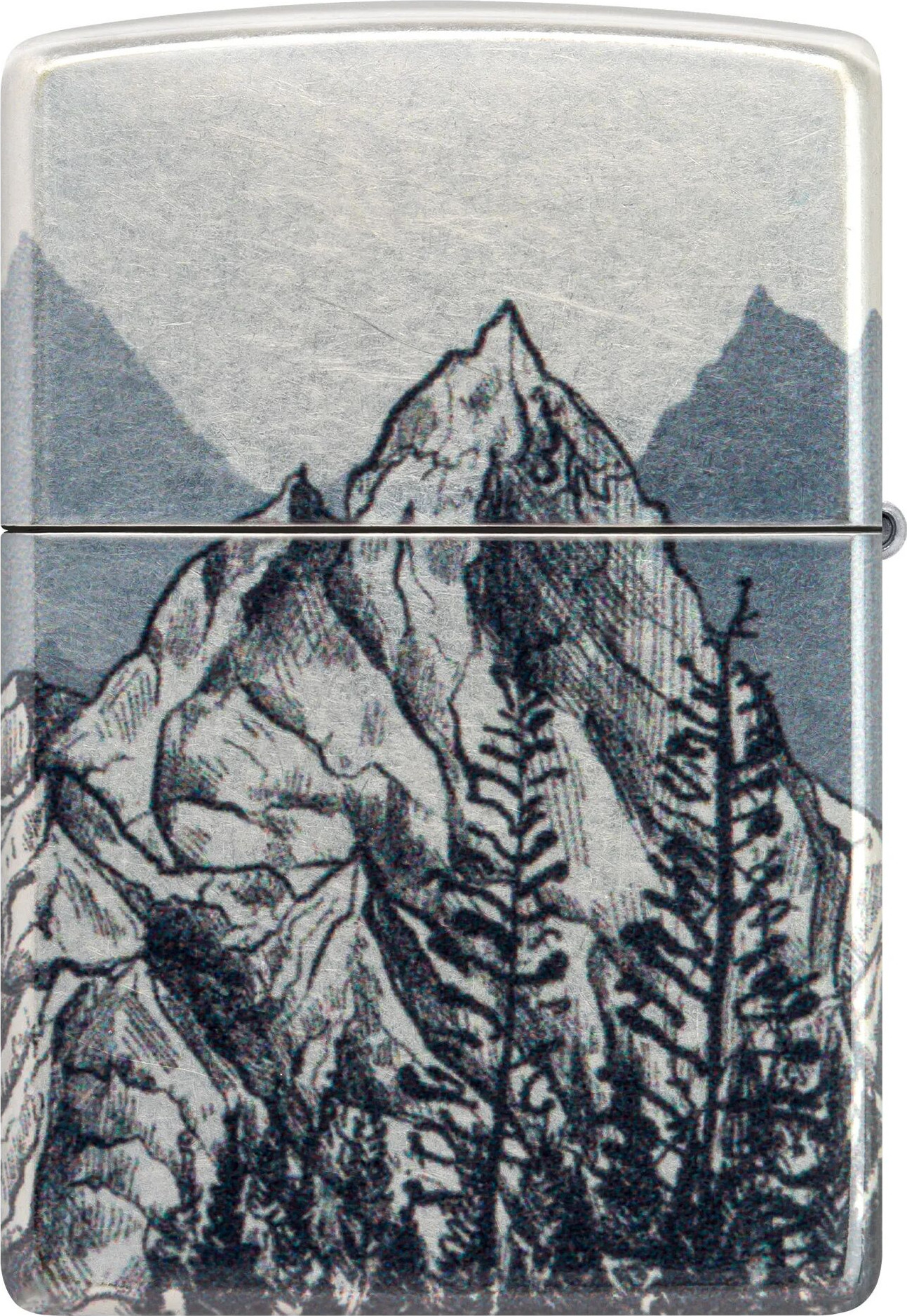 Зажигалка Zippo Mountain Sketch / 46280 — фото 6