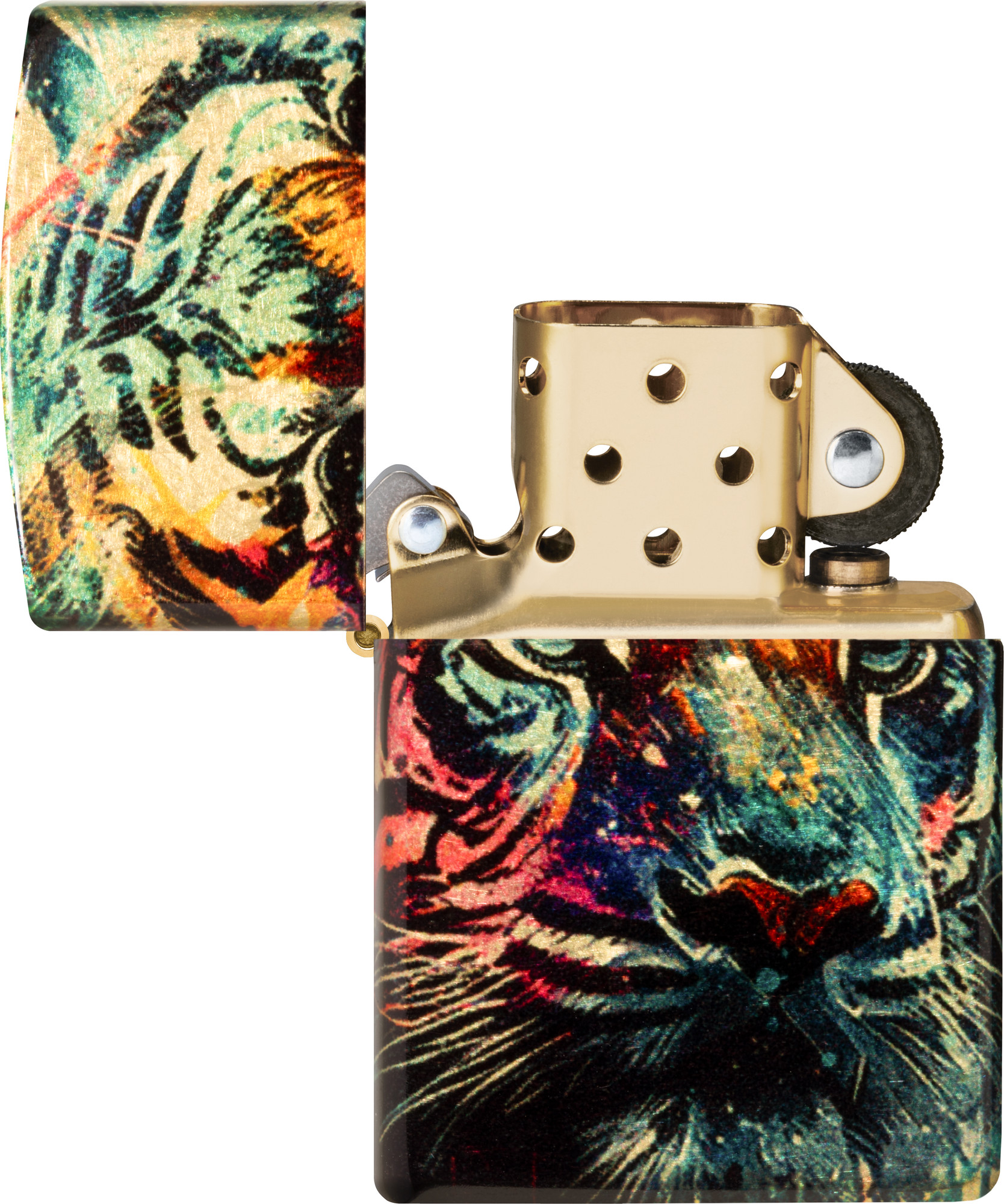 Зажигалка Zippo Painted Tiger Design / 46145 — фото 3