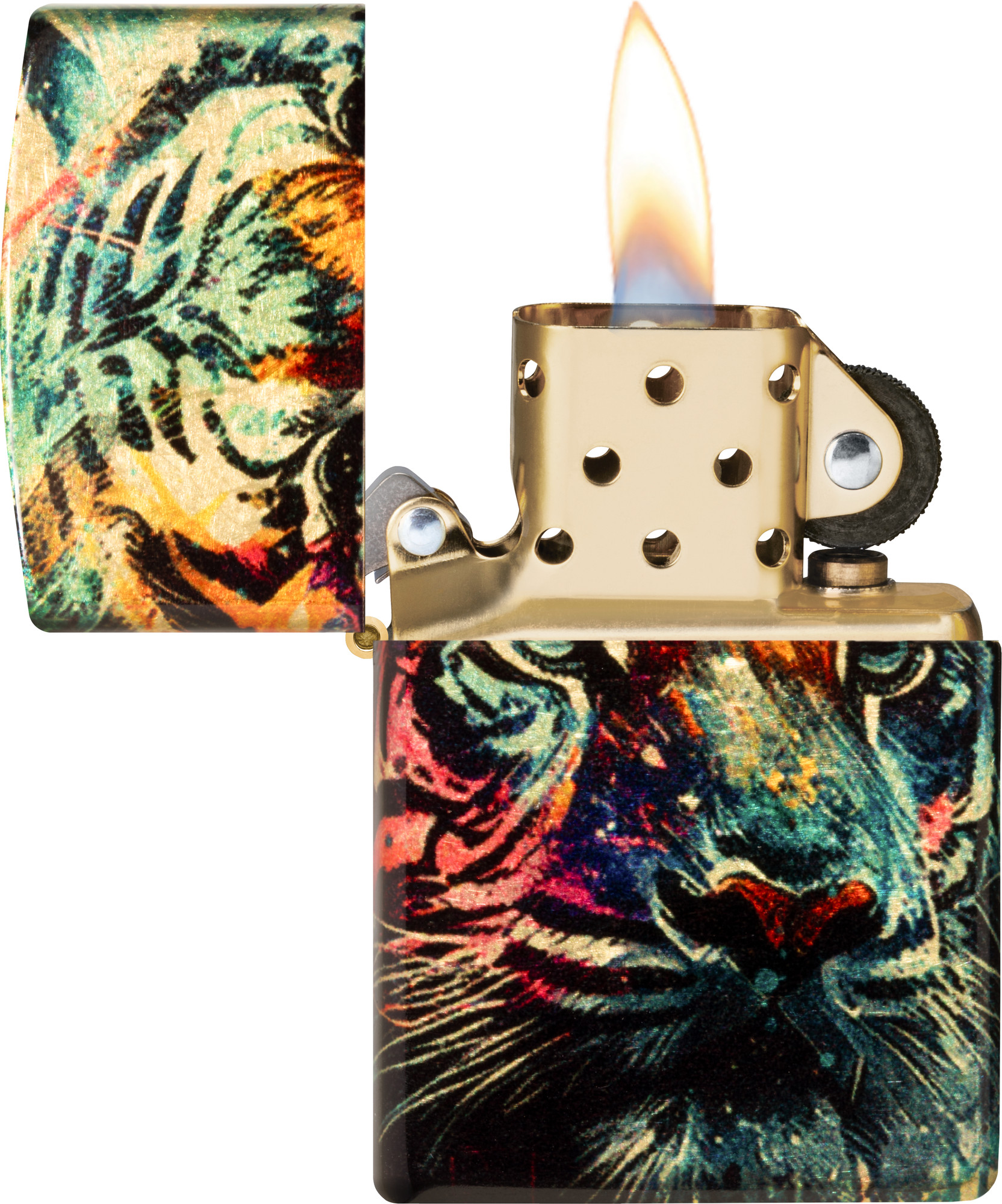 Зажигалка Zippo Painted Tiger Design / 46145 — фото 2