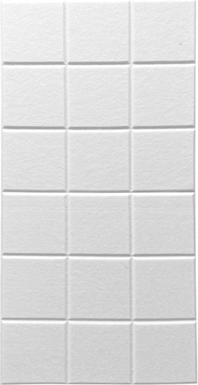 Мягкая стеновая панель UG HOME Самоклеющаяся 300x300x9мм / ФП.2-БЛ (2шт, белый)