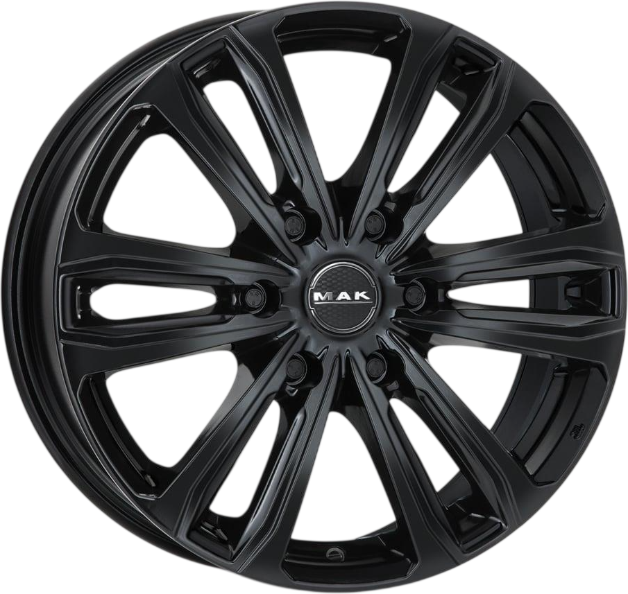 Литой диск MAK Safari 6 18x8" 6x114.3мм DIA 66.1мм ET 30мм Gloss Black