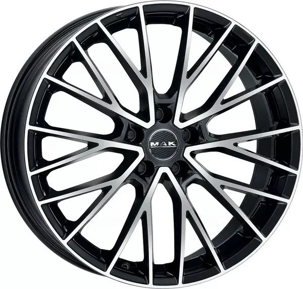 Литой диск MAK Speciale 20x8.5" 5x112мм DIA 66.45мм ET 25мм Black Mirror