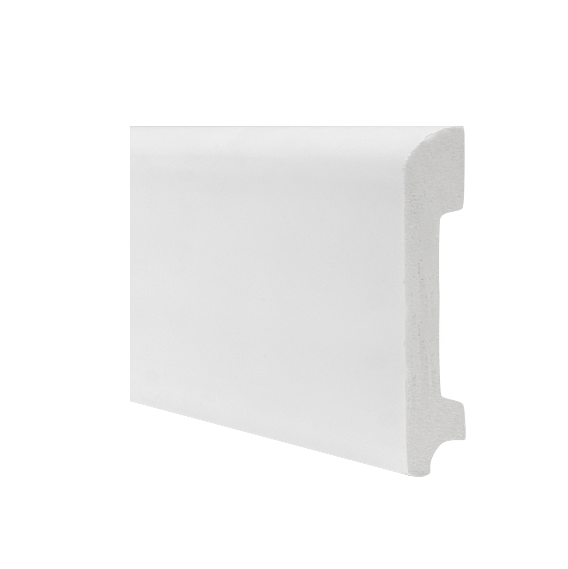 Плинтус Zeta Home Дюрополимер округлый 80мм JX481-R8