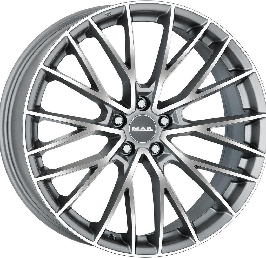 Литой диск MAK Speciale-D 19x9.5" 5x110мм DIA 65.1мм ET 42мм (Graphite Mirror Face)