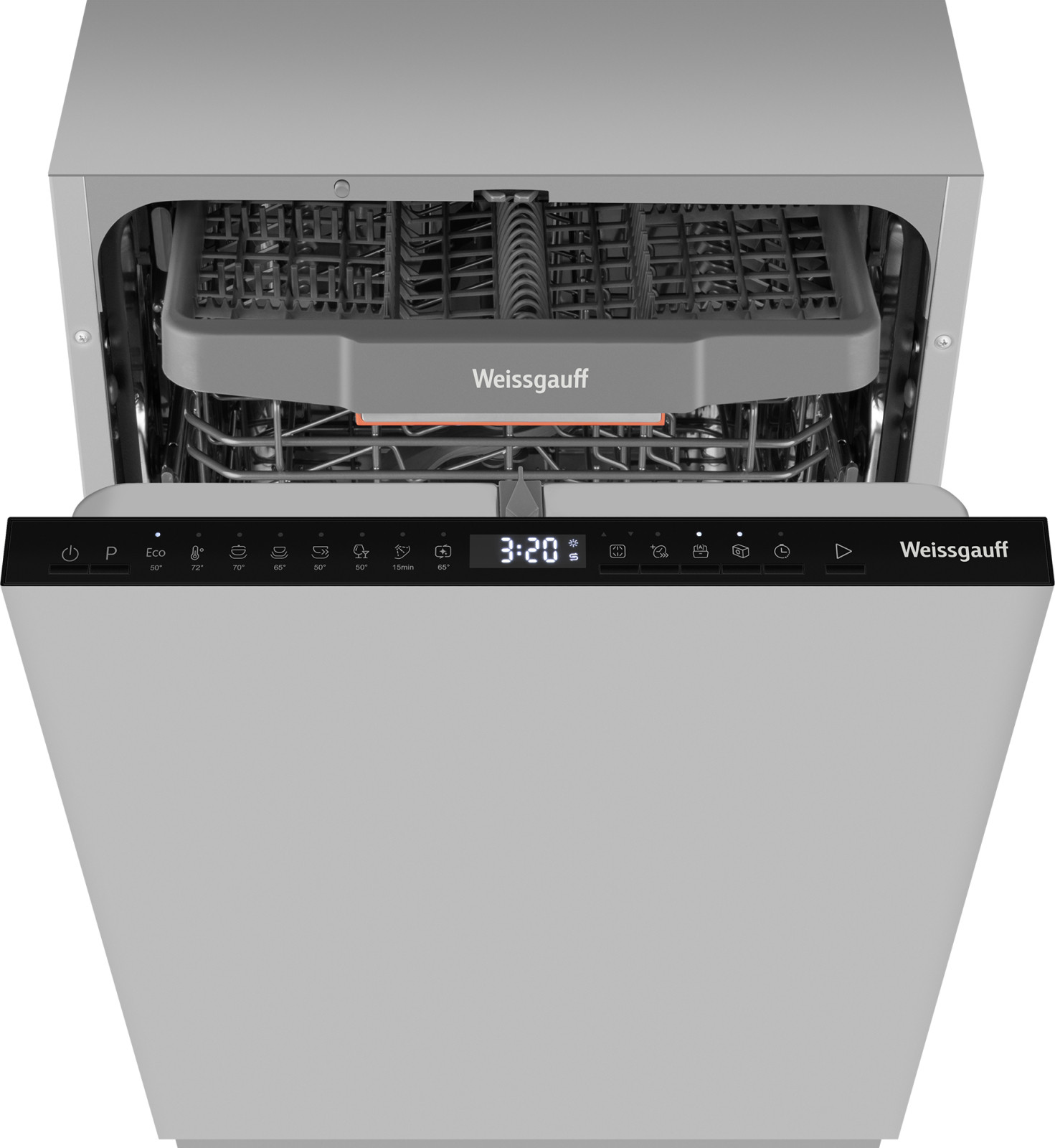 Посудомоечная машина Weissgauff BDW 4508 D Autoopen Infolight — фото 2