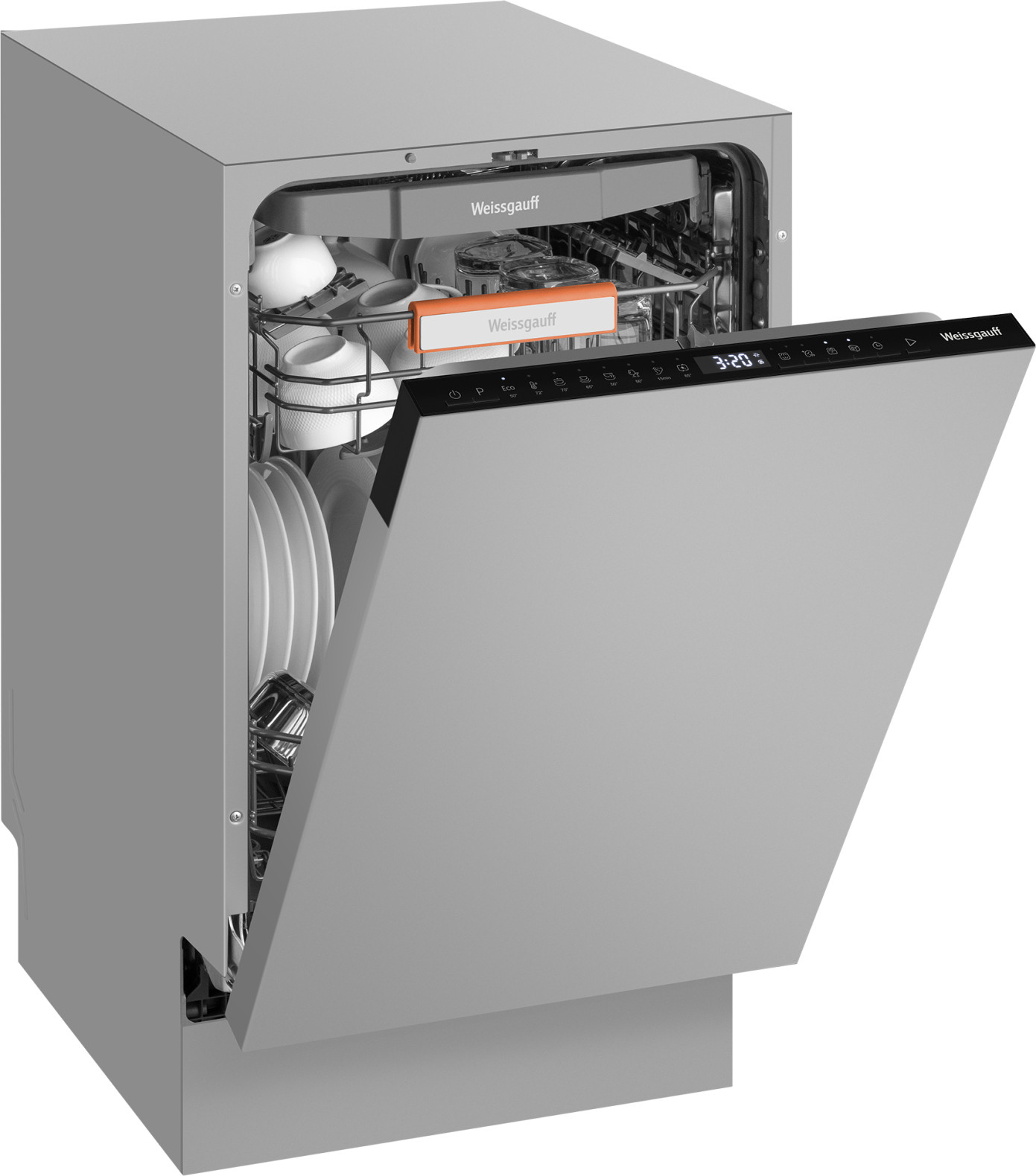 Посудомоечная машина Weissgauff BDW 4508 D Autoopen Infolight — фото 5