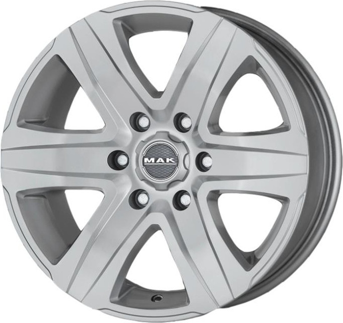 Литой диск MAK Stone 6 20x8.5" 6x139.7мм DIA 100.1мм ET 30мм Silver