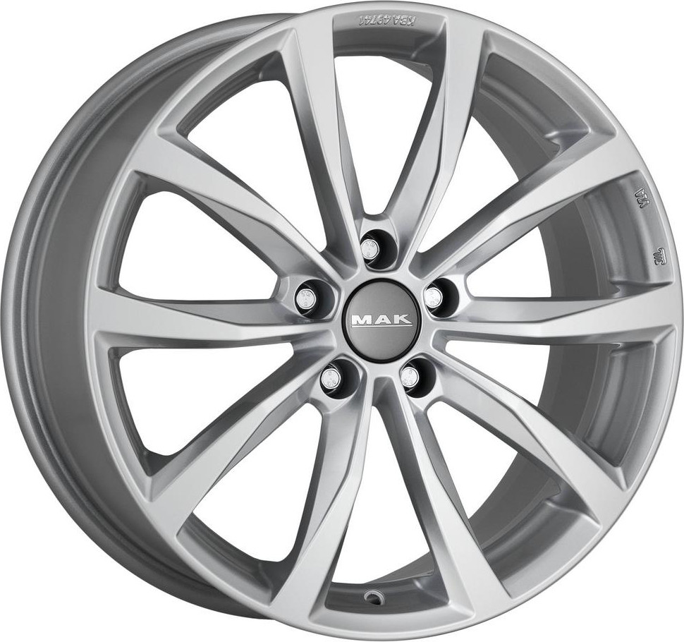 Литой диск MAK Wolf 17x7" 5x112мм DIA 57.1мм ET 40мм Silver