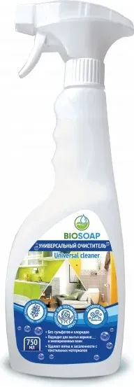 Чистящее средство для кухни BIOSOAP Universal Cleaner / 9150277 (750мл)