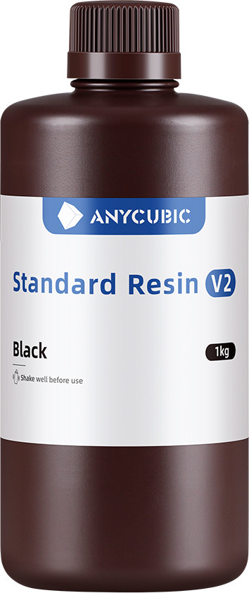 Фотополимерная смола для 3D-принтера Anycubic Standard Resin SPTBK-105H (1кг, черный) — фото 3
