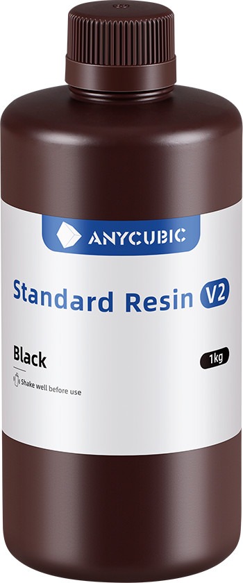 Фотополимерная смола для 3D-принтера Anycubic Standard Resin SPTBK-105H (1кг, черный) — фото 4