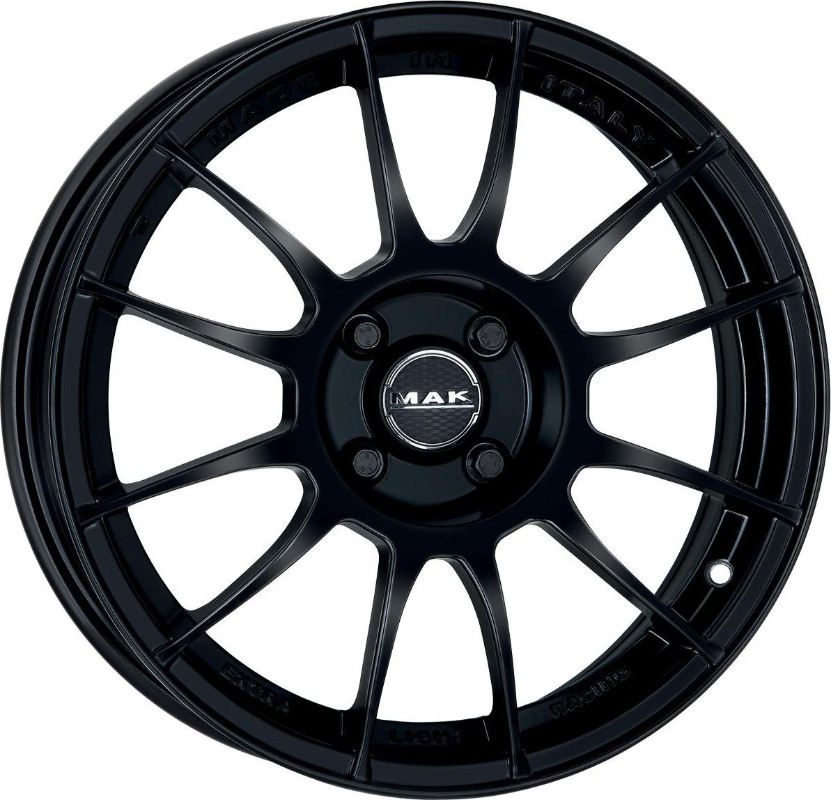 Литой диск MAK XLR 17x7" 5x114.3мм DIA 76мм ET 45мм Gloss Black