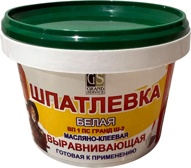 Шпатлевка Гранд-Сервис Ш-2 Масляно-клеевая (1кг)