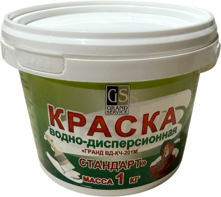 Краска Гранд-Сервис Гранд ВД-КЧ-201М Стандарт (1кг)