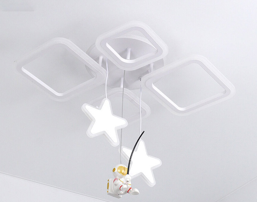 Люстра Estares Kids Oval RGB 85W 7SRZ-APP-630x465x90-WHITE/WHITE-220-IP20 — фото 5