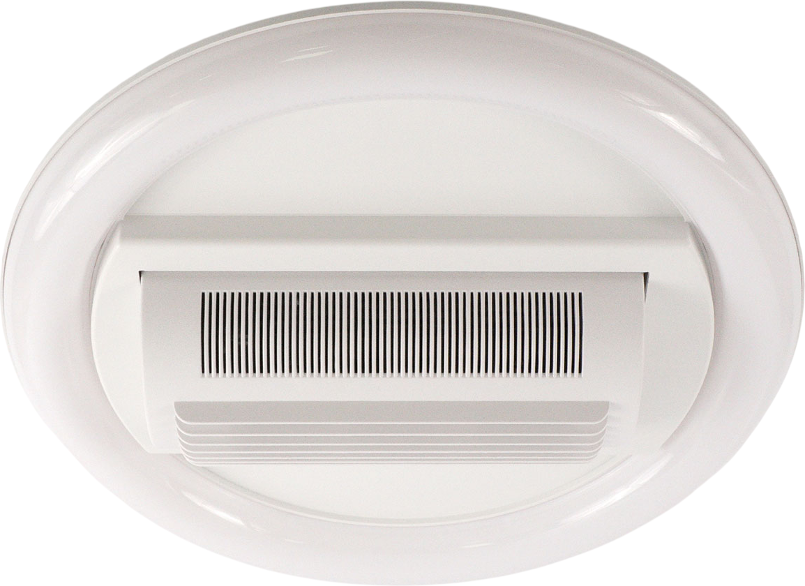 Потолочный светильник с вентилятором Estares Fan Isida 45W+15W R-APP-480x145-WHITE/WHITE-220-IP20
