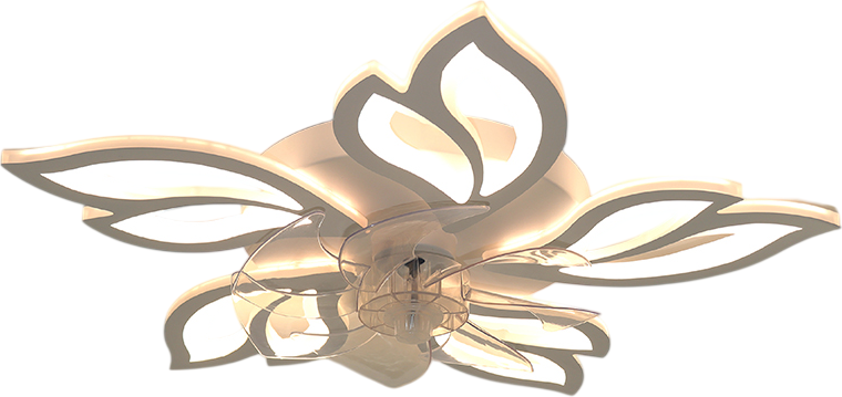 Потолочный светильник с вентилятором Estares Fan Astra 100W+18W 5F-APP-680x120-WHITE/WHITE-220-IP20