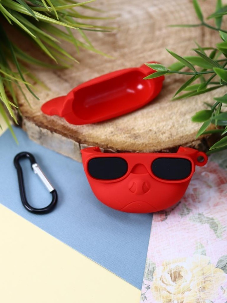 Чехол для наушников ILikeGift для AirPods 3 Cool dog / T-28 (red) — фото 3