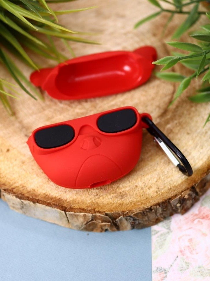 Чехол для наушников ILikeGift для AirPods 3 Cool dog / T-28 (red) — фото 4