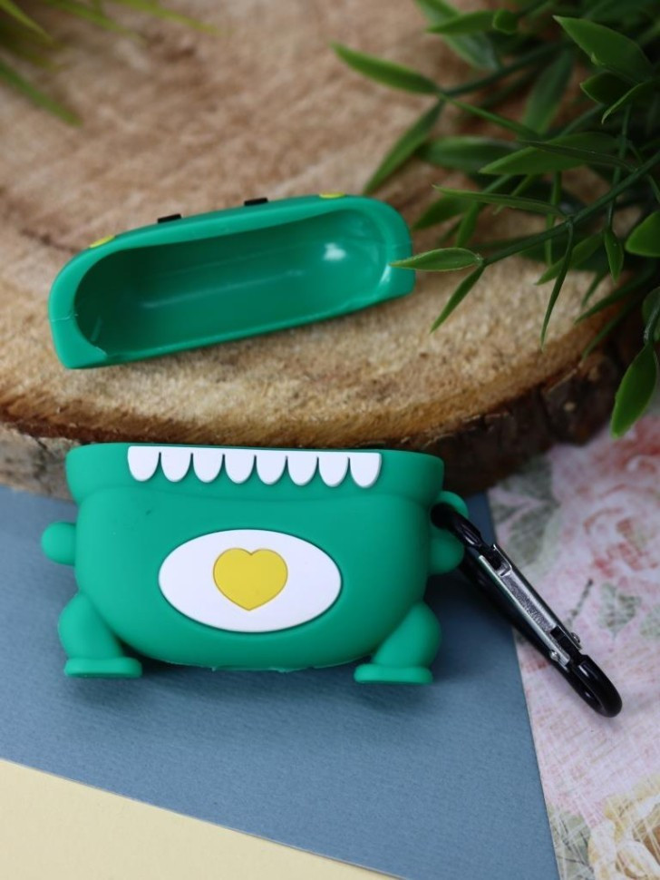 Чехол для наушников ILikeGift для AirPods 3 Cute dinosaur / T-41 (green) — фото 5