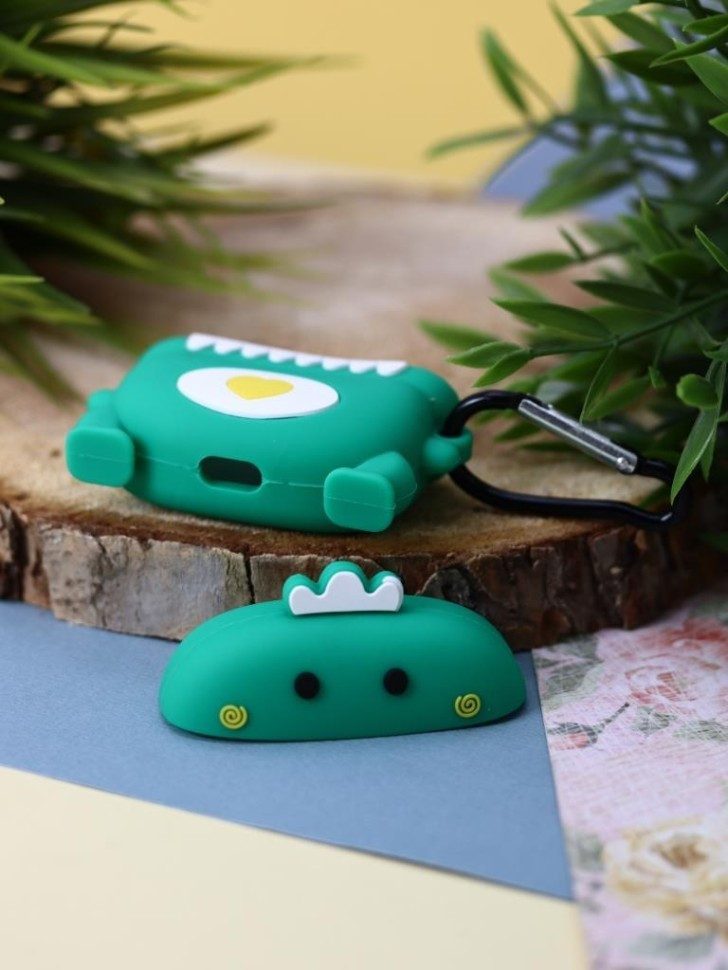 Чехол для наушников ILikeGift для AirPods 3 Cute dinosaur / T-41 (green) — фото 6