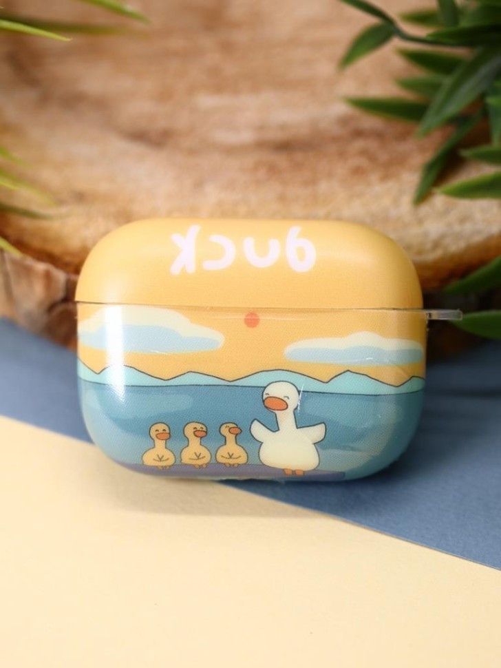 Чехол для наушников ILikeGift для AirPods Pro Baby ducks / T-48 — фото 2