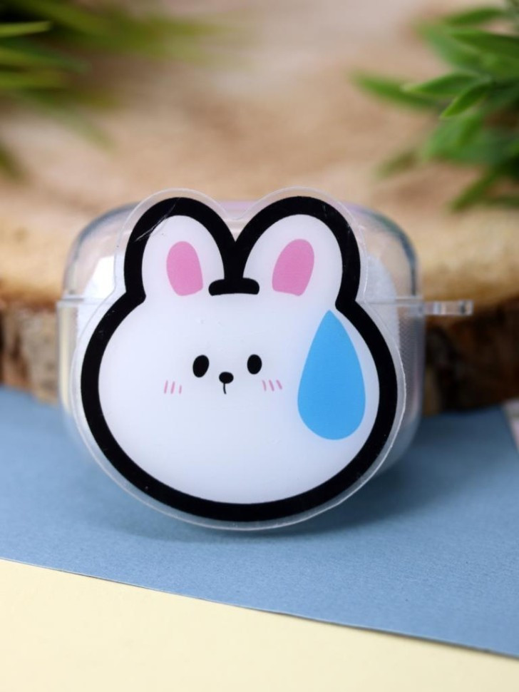 Чехол для наушников ILikeGift для AirPods Pro OMG bunny / T-49 — фото 2