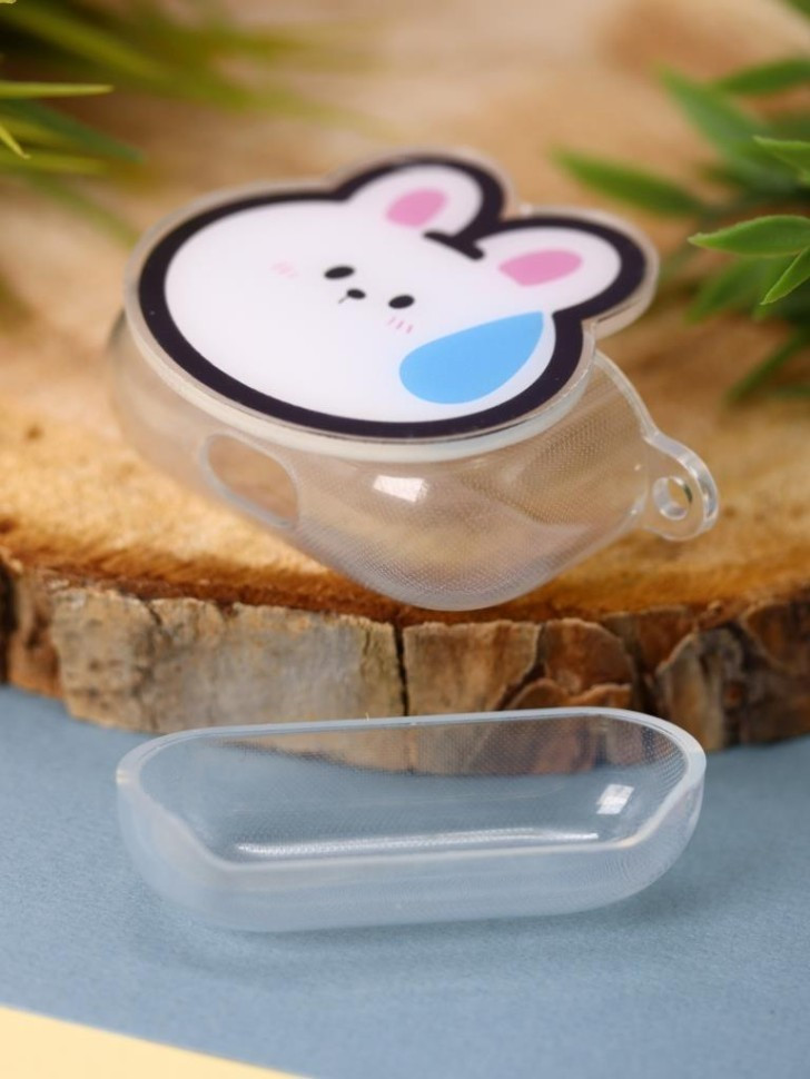 Чехол для наушников ILikeGift для AirPods Pro OMG bunny / T-49 — фото 5
