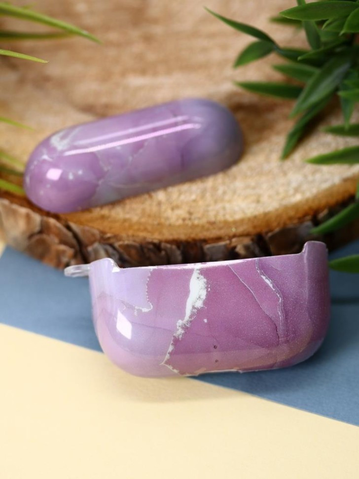 Чехол для наушников ILikeGift для AirPods Pro Watercolor / T-84 (pink) — фото 3